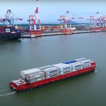 Đầu tư đội sà lan mới nâng năng lực đường thủy nội địa